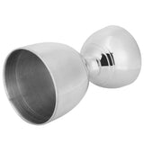 Stainless Steel Double Head Cocktail Jigger Mixer Bartending Tool for Home Bar Party AccessorySilver