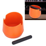 Coffee Grind Dump ShockAbsorbent Knock Box with Removable Knock Bar NonSlip Base