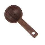 Coffee Scoop Wooden Measuring Spoon Walnut Teaspoon Coffee Accessories for Coffee Tea Sugar Dlour Spices1pc