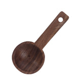 Coffee Scoop Wooden Measuring Spoon Walnut Teaspoon Coffee Accessories for Coffee Tea Sugar Dlour Spices1pc