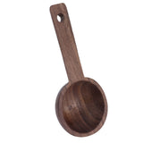 Coffee Scoop Wooden Measuring Spoon Walnut Teaspoon Coffee Accessories for Coffee Tea Sugar Dlour Spices1pc