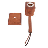 Wooden Bottle Opener Multipurpose Innovative Hammer Beer Opener for Dad Men Him Husband Boyfriend