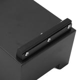 Coffee Knock Box With Removable Knock Bar Steel Coffee Grounds Knock Box Container Bin Black