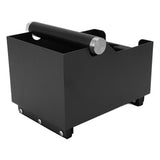Coffee Knock Box With Removable Knock Bar Steel Coffee Grounds Knock Box Container Bin Black