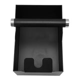 Coffee Knock Box With Removable Knock Bar Steel Coffee Grounds Knock Box Container Bin Black