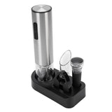 Electric Wine Opener Set Automatic Bottle Opener Tool Rechargeable with Foil Cutter Wine Aerator Vacuum Stopper for Home Bar Party
