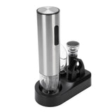 Electric Wine Opener Set Automatic Bottle Opener Tool Rechargeable with Foil Cutter Wine Aerator Vacuum Stopper for Home Bar Party