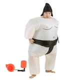 Inflatable Sumo Costume Polyester Hand Washable Inflatable Sumo Suit for Party Cosplay