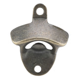 Wall Mounted Zinc Alloy Beer Bottle Opener Soda Glass Caps Remover Open Tool for Home Bar(5pcs)