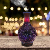 100ml Ultrasonic Aromatherapy Aroma Diffuser Humidifier LED Night Light