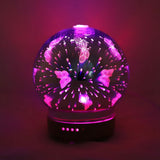 100ml Ultrasonic Aromatherapy Aroma Diffuser Humidifier LED Night Light