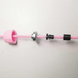 Jump Rope,Ropeless Jump Ropes For Fitness,skipping Rope For Wellness Beginners,adults Workout - Pink