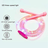 Light Up Jump Rope Led Skipping Rope Colorful Led Fitness Jump Ropes