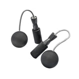 Cordless Jumping Rope Gym Exercise Fitness Weighted Jump Rope - Black