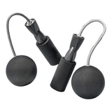 Cordless Jumping Rope Gym Exercise Fitness Weighted Jump Rope - Black