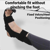 Izzila Stretching Strap with Loops, Yoga Stretch Strap, Fitness Stretch Band black