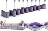 Yoga Stretching Band Yoga Stretch Strap/stretch Strap/exercise Band With 8 Loops/fitness Pilates Physiotherapy Stretch Strap/purple