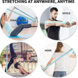 Yoga Stretching Band Yoga Stretch Strap/stretch Strap/exercise Band With 8 Loops/fitness Pilates Physiotherapy Stretch Strap/purple