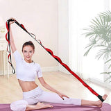 Yoga Stretch Strap with Handles for Stretching, Non-Elastic Exercise Strap for Physical Therapy, Pilates, Yoga & Flexibility Training - Mixed Color