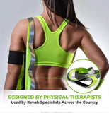 Yoga Straps Stretching Strap with 12 Loops Workout Poster Long Stretch Out Bands compatible with Stretching Physical Therapy Equipment - Blue