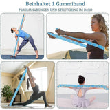 Exercise & Fitness Bands: Stretch Strap, Yoga Stretching, Workout Resistance Bands