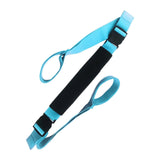 Yoga Strap Yoga Stretching Strap Premium Fitness Portable Exercise Dance - Blue