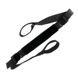 Yoga Strap Yoga Stretching Strap Premium Fitness Portable Exercise Dance - Black