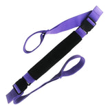 Yoga Strap Yoga Stretching Strap Premium Fitness Portable Exercise Dance - Purple