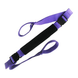 Yoga Strap Yoga Stretching Strap Premium Fitness Portable Exercise Dance - Purple