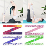 Yoga Pull Strap Belt Multifunctional Yoga Stretching Strap Or Women Men Adults - Blue