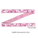 Yoga Pull Strap Belt Multifunctional Yoga Stretching Strap Or Women Men Adults - Pink