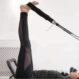 Yoga Stretch Strap with Loops 2 Pieces Pilates Yoga Double Loop Strap