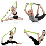 Yoga Strap - Stretching Strap with 12 Loops to Improve Flexibility for Fitness,Pilates and Physical Therapy