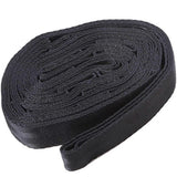 2pcs Hammock Tree Straps Set Effortless Operation Lightweight Stretching Straps Suitable for Hiking Camping - Black