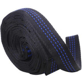 2pcs Hammock Tree Straps Set Effortless Operation Lightweight Stretching Straps Suitable for Hiking Camping - Blue