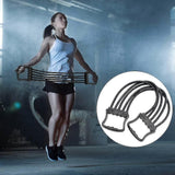 Chest Expander Removable Spring Exercise Arm Stretch Strap Tension Cord - Blue