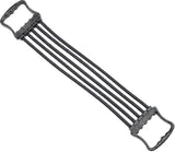 Chest Expander Removable Spring Exercise Arm Stretch Strap Tension Cord - Red