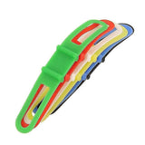 2pcs Bicycle Silicone Band High Stretch Silicone Straps Bicycle Fixing Straps - White