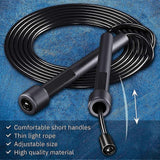 Jump Rope for Fitness and Exercise-Adjustable Jump Ropes with Handles Jumping Rope for Workout