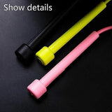Speed Jump Rope for Fitness, Racing Skipping Rope with Ball Bearings, Adjustable Exercise Jump Rope for Cardio, Boxing, CrossFit & Workout - Black