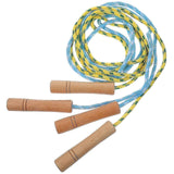 2pcs Sport Ropes Jump Ropes Daily Use Jump Ropes Fitness Jump Ropes Exercise Supply - Blue Yellow