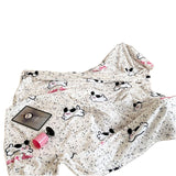 Honey pocket Milk Blanket Polyester 100x150cm Cute puppy 100*150cm