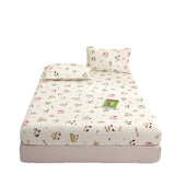 Yuan sheng home textiles Cartoon Dog Fitted Sheet. Cartoon white bear 200cm/220cm thin mattress model