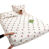 Yuan sheng Home Textiles Pure Cotton Cartoon Dog Sheet Cartoon white bear 150*190cm standard model