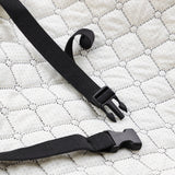 Waterproof Dog Car Seat Bed for Front Passenger Seat, Portable Pet Car Booster Seat with Anti-Slip Base and Soft Bolster, Travel Dog Bed for Small Pets, Machine Washable Pet Seat Protector for Cars (Coffee)