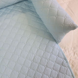 Cooling Quilted Pet Bed Mat with Bolsters for Summer, Soft Rectangular Sofa Cover Pad for Small to Large Dogs and Cats (LightGrey, 90*90cm)