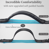 Hands-Free Dog Walking Belt with Bungee Leash and Reflective Waist Pouch Set for Running Jogging and Outdoor Adventures with Dogs (Purple)