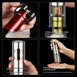 Wine Opener, 4-in-1 Wine Bottle Opener, Electric Wine Opener with Battery Operated - Gift for Wine Lovers