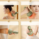 Multipurpose Electric Scrapings Device Massagers 9Adjustable Heat Vibrations Mode Cordless Design for Relief Electric G