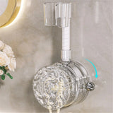 Shower Head Holder - Flexible Shower Head Holder Adjustable Vacuum Suction Cup Shower Head Wall Mount Holder for Hand Held Shower Head